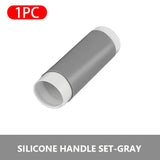 SEAMETAL Self Shrinking Motorcycle Handlebar Cover Silicone Non-Slip Anti Vibration Motorcycle Grip Cover Sleeve Universal Type