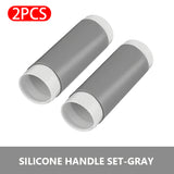 SEAMETAL Self Shrinking Motorcycle Handlebar Cover Silicone Non-Slip Anti Vibration Motorcycle Grip Cover Sleeve Universal Type