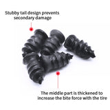 Tire Repair Rubber Nail Tire Repair Nail Tire Repair Rubber Screws Suitable for Car Motorcycle Jeep Tire Puncture Repair