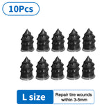Tire Repair Rubber Nail Tire Repair Nail Tire Repair Rubber Screws Suitable for Car Motorcycle Jeep Tire Puncture Repair