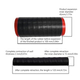 SEAMETAL Motorcycle Silicone Handlebar Cover Universal Self Shrinking Non-Slip Anti Vibration Motorcycles Grip Covers Sleeve Protector