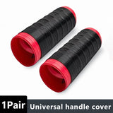 SEAMETAL Motorcycle Silicone Handlebar Cover Universal Self Shrinking Non-Slip Anti Vibration Motorcycles Grip Covers Sleeve Protector