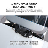 SEAMETAL Motorcycle Helmet Storage Bag Nylon Cloth Waterproof Soft Drawstring Helmet Pocket Full Half Helmet Lid Protection Bag