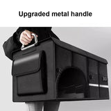 Car Trunk Organizer for SUV with Lid 56L Collapsible Golf Trunk Organizer Multi Compartment Heavy Duty Car Organizer