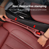 2pcs Car Seat Gap Filler Organizer Universal for Car SUV Truck Accessories Seat Gap Plug Blocker with Storage Slot