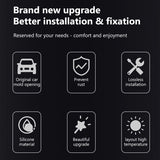 SEAMETAL Silicone Car Door Limiter Pad Lock Buffer Shock Absorber Car Silicone Door Latch Protective Covers Shock-Proof Thickened Anti-collision