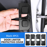 SEAMETAL Silicone Car Door Limiter Pad Lock Buffer Shock Absorber Car Silicone Door Latch Protective Covers Shock-Proof Thickened Anti-collision