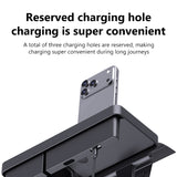 SEAMETAL Portable Car Door Cup Holder Window Drink Bottle Holder Stand Phone Key Organizer with Dual Slot