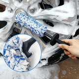 SEAMETAL Car Wheel Hub Brushes Ultrafine Fiber Dust Removal Duster Cleaning Tools Car Washing Supplies Cleaning Brush Tire Brushes