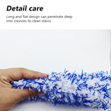 SEAMETAL Car Wheel Hub Brushes Ultrafine Fiber Dust Removal Duster Cleaning Tools Car Washing Supplies Cleaning Brush Tire Brushes