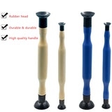 SEAMETAL 2Pcs Motorcycle Manual Valve Lapping Grinding Sticks Rubber Control Valve Lapping Compound Kit Engine Valve Auto Motorcycle Tool