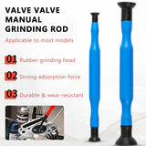 SEAMETAL 2Pcs Motorcycle Manual Valve Lapping Grinding Sticks Rubber Control Valve Lapping Compound Kit Engine Valve Auto Motorcycle Tool