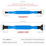 SEAMETAL 2Pcs Motorcycle Manual Valve Lapping Grinding Sticks Rubber Control Valve Lapping Compound Kit Engine Valve Auto Motorcycle Tool