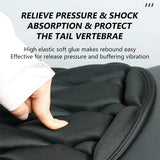 SEAMETAL Motorcycle Seat Cushion 3D Comfort Air Seat Cushion Cover Heat Insulation Breathable EVA Waterproof Shock-Absorbing Pad