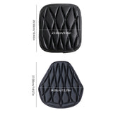 SEAMETAL Motorcycle Seat Cushion 3D Comfort Air Seat Cushion Cover Heat Insulation Breathable EVA Waterproof Shock-Absorbing Pad