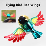 SEAMETAL Car Simulation Bird Windy Companion Flying Plugless Motorcycle Decoration Ornament Dynamic Sculpture Ornament/Windmill Decorative