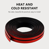SEAMETAL Car Windshield Roof Seal Strip Rubber Auto Front Rear Window Edge Sealing Strips Waterproof Dustproof Protector Strips