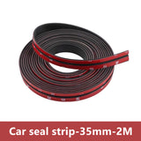 SEAMETAL Car Windshield Roof Seal Strip Rubber Auto Front Rear Window Edge Sealing Strips Waterproof Dustproof Protector Strips