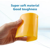 SEAMETAL 3Pcs Car Body Filler Spreaders 4/5/6 Inch Reusable Soft Scraper for Applying Fillers Putties Caulks Film and Paint