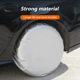 SEAMETAL Spare Tire Cover Waterproof Automotive Wheel Protector Sun Protection Car Wheel Cover For Sun Rain Snow Tyre Protection