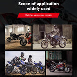 SEAMETAL 22mm Motorcycle Handlebar Handle Grip Adjustable Crossbar Balance Bracket Steering Wheel Reinforce Replacement Expansion