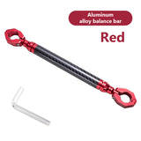 SEAMETAL 22mm Motorcycle Handlebar Handle Grip Adjustable Crossbar Balance Bracket Steering Wheel Reinforce Replacement Expansion