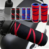SEAMETAL Motorcycle Handlebar Cover Breathable Sponge Covers Protector Cover Electric Bike Handlebar Brake Cover Set Accessories