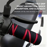 SEAMETAL Motorcycle Handlebar Cover Breathable Sponge Covers Protector Cover Electric Bike Handlebar Brake Cover Set Accessories
