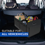 SEAMETAL Large Capacity Car Storage Box Foldable Auto Trunk Storage Box Oxford Cloth Storage Bag for Car Accessories