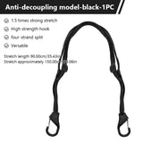 SEAMETAL Motorcycle Back Seat Helmet Strips Elastic Rope Motorcycle Helmet Fixed Strap Adjustment Fix Rope Goods Strap Luggage Net