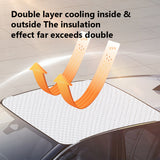 SEAMETAL Car Sunroof Shade Cover Sunscreen Waterproof Ice Snow Protection Sun Protection Roof Cover Sedans SUVs