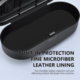 SEAMETAL Car Sunglasses Case Sun Visor Universal Anti-Scratch Auto Organizers Car Glasses Holder Driving Road Trip