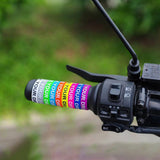 SEAMETAL Motorcycle Handlebar Anti Slip O-Rings DIY Colorful Silicone Handle Grip Cover Electric Bike Handle Anti-skid Decor Band 30mm