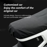 SEAMETAL Motorcycle Seat Universal Motorbike Pad Cover Soft Comfortable Breathable Seat Covers Mats For Motorcycles Accessories