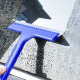 SEAMETAL Car Water Wiper Scraper Silicone Auto Door Window Glass Windshield Cleaner Squeegee Front/Rear Window Body Washing Tool