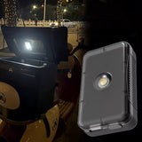 SEAMETAL Motorcycle Car Compartment Induction Light Safety Light Tail Box Convenient Armrest Box Outdoor Fishing Camping