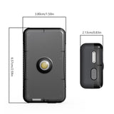 SEAMETAL Motorcycle Car Compartment Induction Light Safety Light Tail Box Convenient Armrest Box Outdoor Fishing Camping