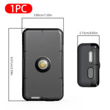 SEAMETAL Motorcycle Car Compartment Induction Light Safety Light Tail Box Convenient Armrest Box Outdoor Fishing Camping