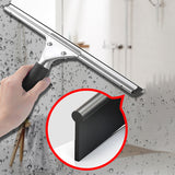 SEAMETAL 1pc Household Cleaning Scraper Glass Scraper Bathroom Car Glass Wiper Window Glass Cleaner Handheld Water Removal Glass Scraper