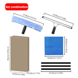 SEAMETAL 1pc Household Cleaning Scraper Glass Scraper Bathroom Car Glass Wiper Window Glass Cleaner Handheld Water Removal Glass Scraper