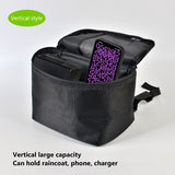 SEAMETAL Universal Cycling Navigation Hanging Bag Multifunctional Front Storage Bag For Motorbike/Bicycle/Electric Vehicles/Tricycles