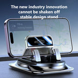 SEAMETAL Car Phone Holder Central Control Dashboard 360 Degree Rotating Suction Cup Anti Slip Base Navigation Support Durable Car Accessories