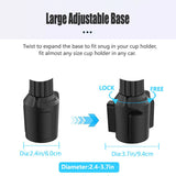 SEAMETAL Car Cup Extended Tray For Food Drink Snack Holder Universal Auto Central Console Table For Bottle Support Accessories