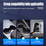 SEAMETAL Car Cup Extended Tray For Food Drink Snack Holder Universal Auto Central Console Table For Bottle Support Accessories
