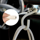 SEAMETAL Free Bending Hook For Hanging Bags Flexible Car Seat Hook Cabinet Hook Portable Desktop Phone Bracket Home Decor