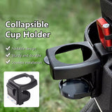 SEAMETAL Electric Vehicle Cup Holder Universal High-quality Folding Storage Box Hanging Cup Holder Multifunctional Drink Holder