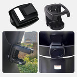 SEAMETAL Electric Vehicle Cup Holder Universal High-quality Folding Storage Box Hanging Cup Holder Multifunctional Drink Holder