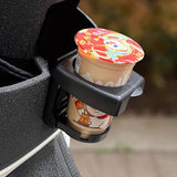 SEAMETAL Electric Vehicle Cup Holder Universal High-quality Folding Storage Box Hanging Cup Holder Multifunctional Drink Holder