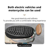 SEAMETAL Motorcycle 3D Seat Cushion Comfort Air Pillow Gel Pad Cover Anti Slip Moto Protection Pad Universal