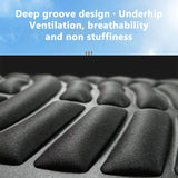 SEAMETAL Motorcycle 3D Seat Cushion Comfort Air Pillow Gel Pad Cover Anti Slip Moto Protection Pad Universal